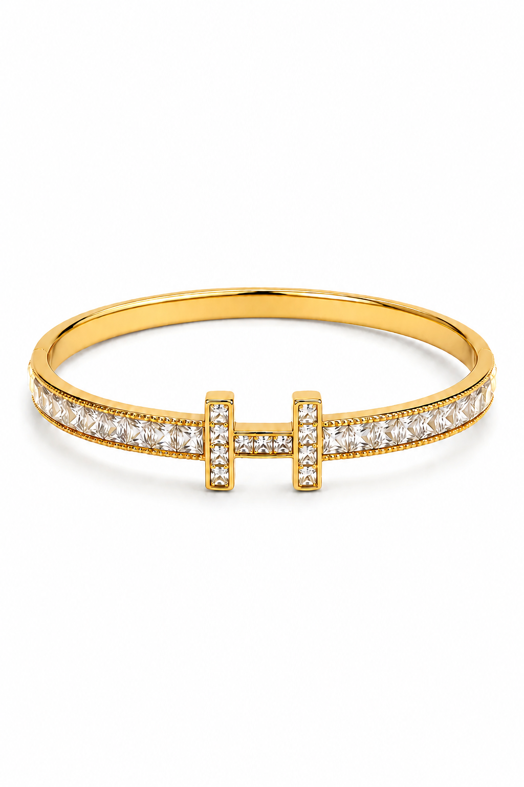 Lumière Crystal Bar Bangle