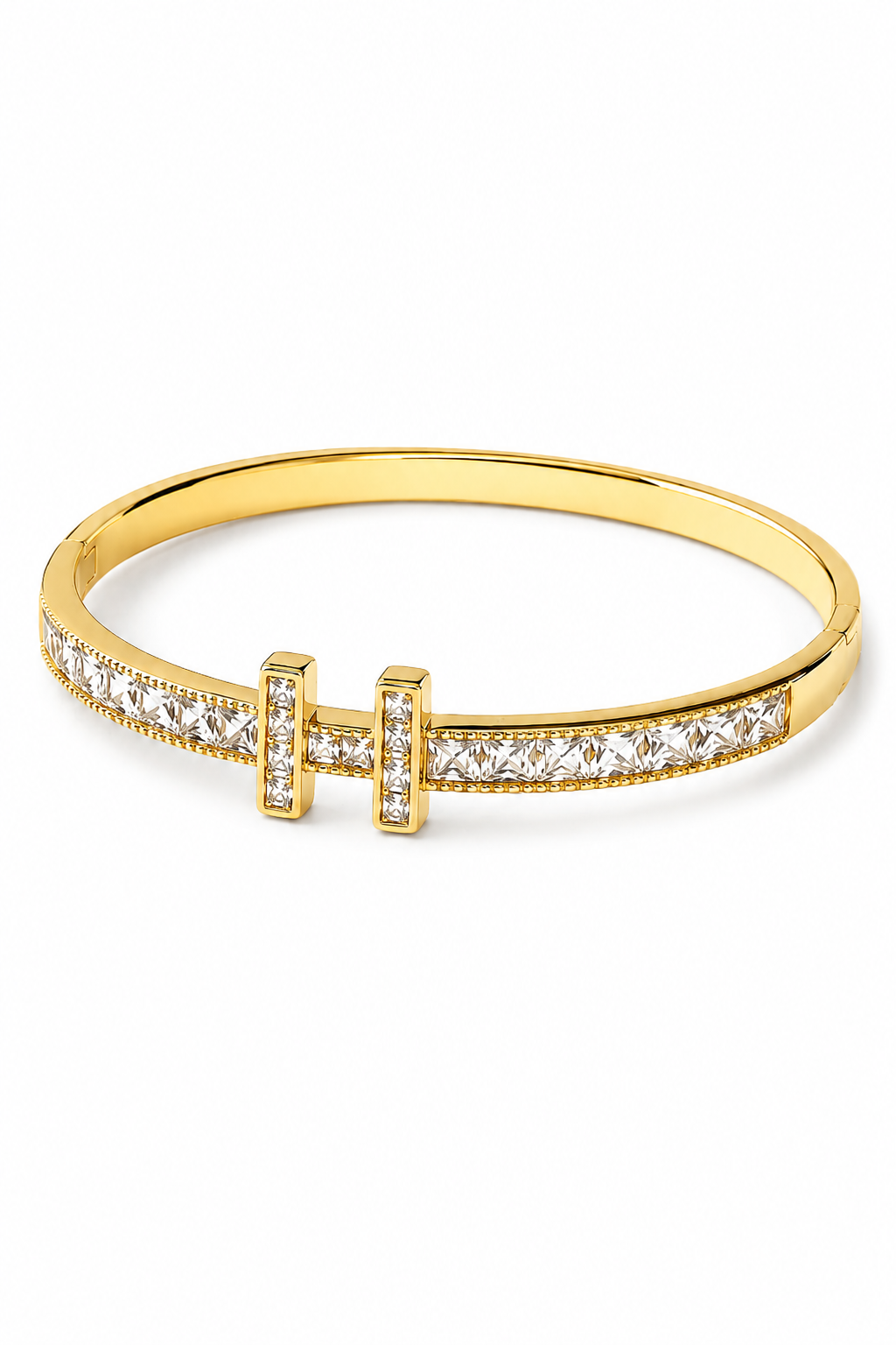 Lumière Crystal Bar Bangle