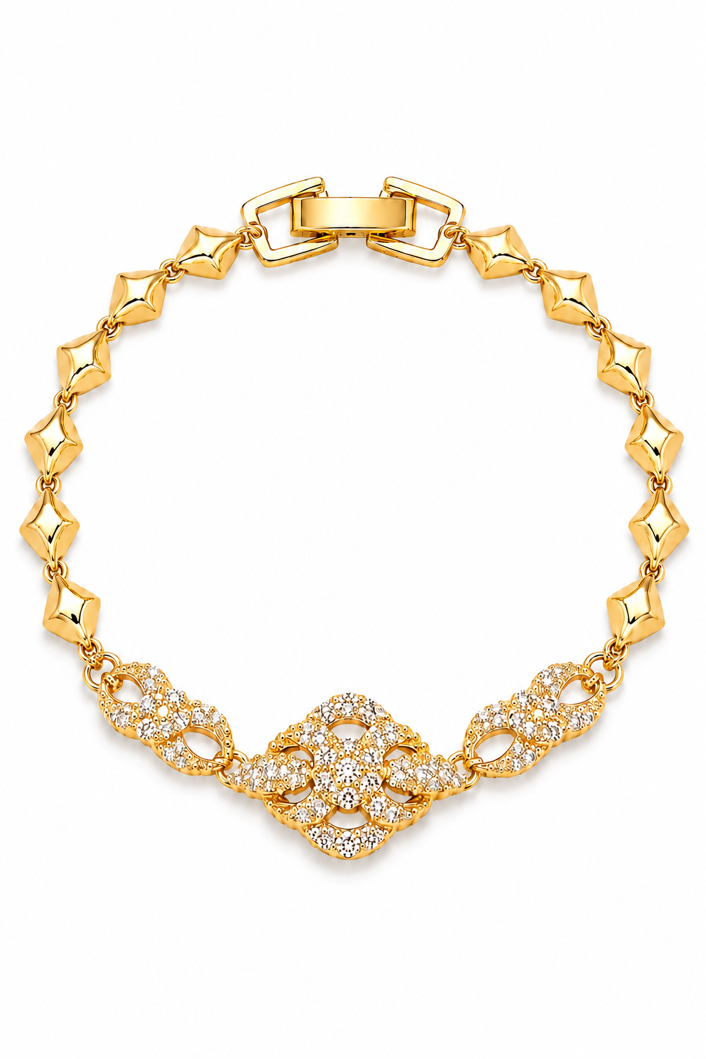 Lumière Lace Crystal Bracelet